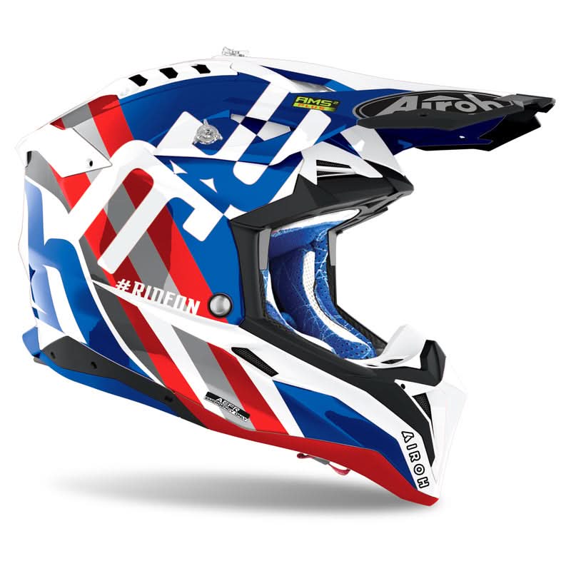 Kask Airoh Aviator 3 Rainbow Blue/Red Gloss 2 208129_ZAL399810.jpg