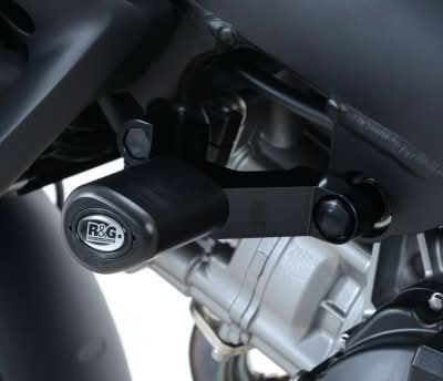 CRASHPADY AERO RG RACING SUZUKI 1000 V-STROM 14- 19/1050 V-STROM (XT) 20- BLACK 1