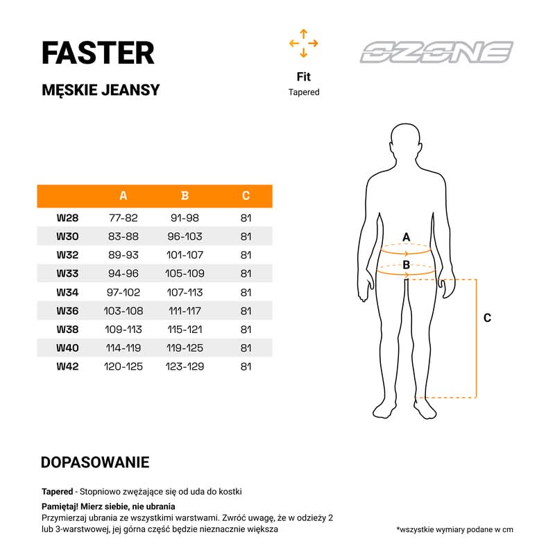 Jeansy Motocyklowe Ozone Faster Tapered Fit Black 59 293925_ZAL739864.jpg
