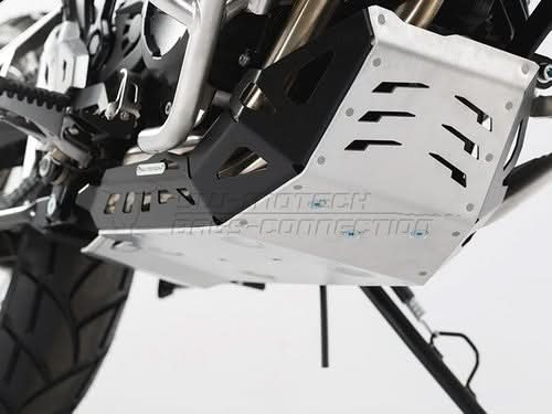 OSŁONA SILNIKA PŁYTA POD SILNIK SW-MOTECH BMW GS-MODELS/HUSQVARNA NUDA 900 BLACK SILVER 1