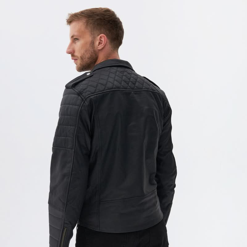 Kurtka Motocyklowa Skórzana Ozone Ramones Modern Matt Black 22 256880_ZAL679978.jpg