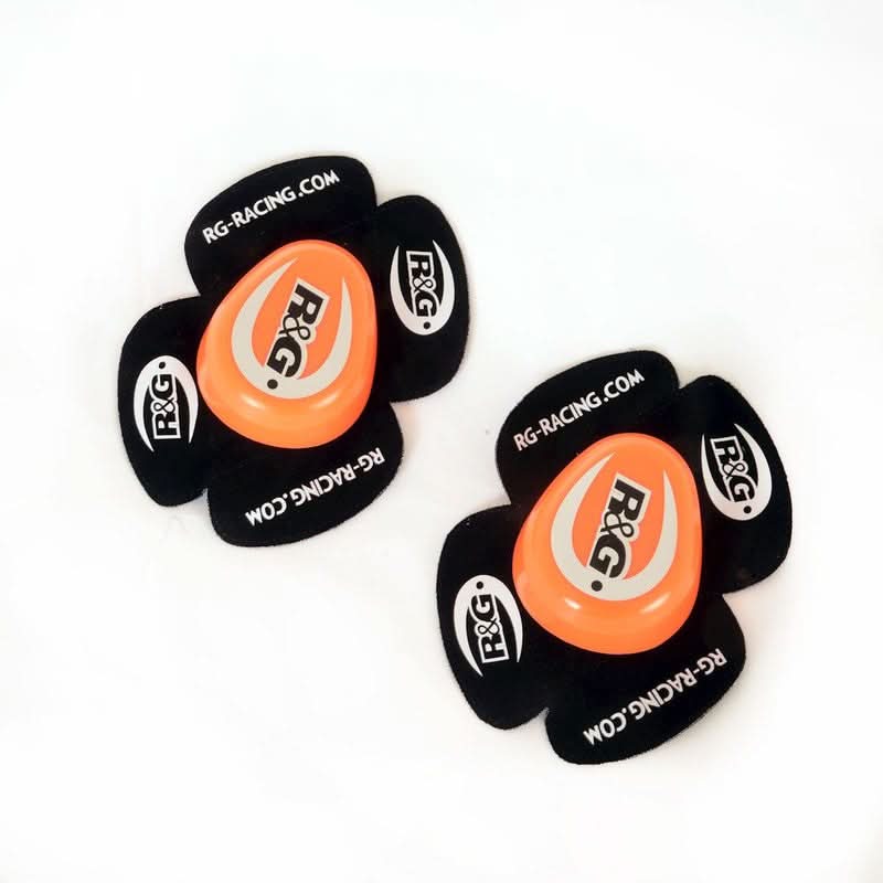 SLIDERY KOLAN RG RACING AERO KNEE SLIDERS ORANGE 1