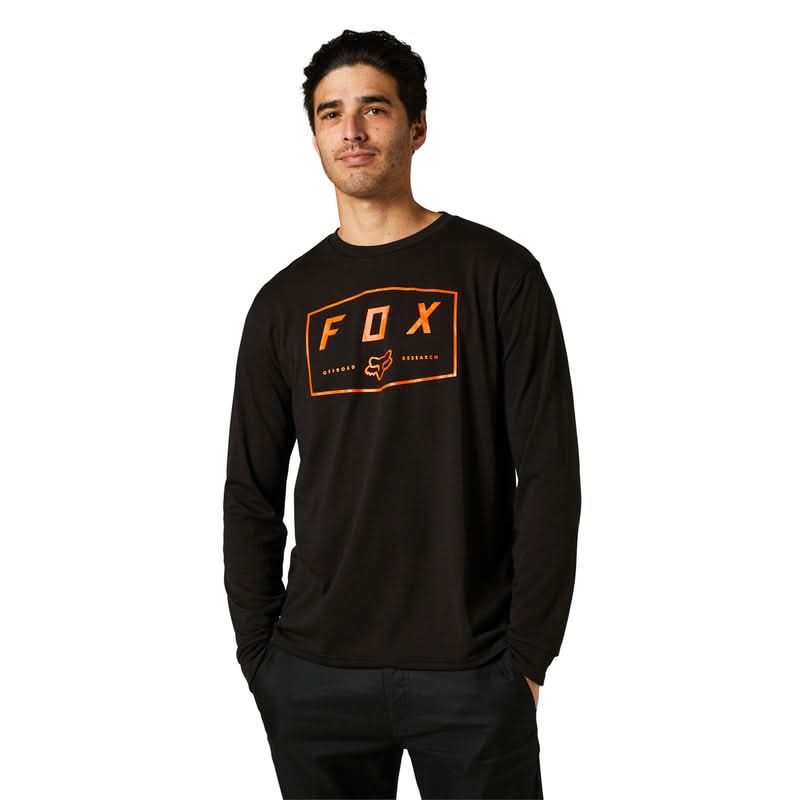 Koszulka Fox z Długim Rękawem Badger Tech Black 3 222738_ZAL430708.jpg