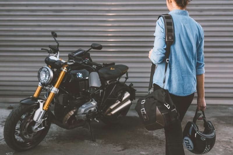 PAS NA RAMIĘ LA4 DO NOSZENIA SAKW/TORB LEGEND GEAR SW-MOTECH BROWN 5