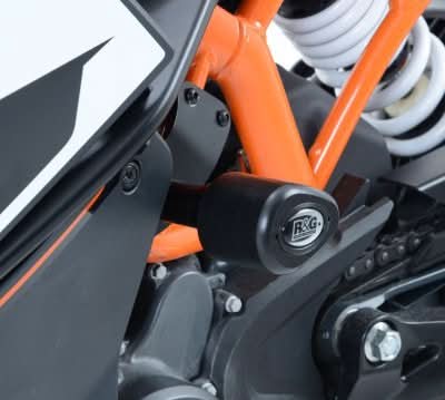 CRASHPADY AERO RG RACING KTM RC125/200, RC390 UP TO 21 BLACK 1