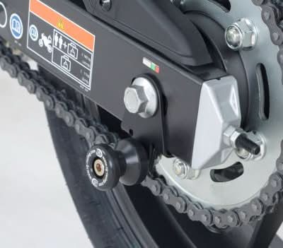 ROLKI WAHACZA RG RACING HONDA CBR500R 13- 18/CB500F 13- 18/CB500X 13- 18/CB400X 13- 18 BLACK 1