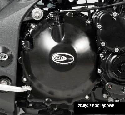 OSŁONA SILNIKA RG RACING SUZUKI GSR600/750, PRAWA STRONA OSŁONA SPRZĘGŁA BLACK 1