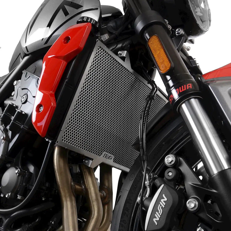 OSŁONA CHŁODNICY RG RACING TRIUMPH TRIDENT (660) 21-/TIGER 660 SPORT 22- TITANIUM 1