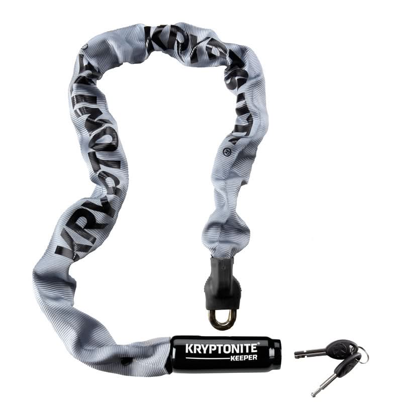 ZAPIĘCIE ŁAŃCUCHOWE KRYPTONITE KEEPER 785 INTEGRATED CHAIN GREY 0,7CM X 85CM 1