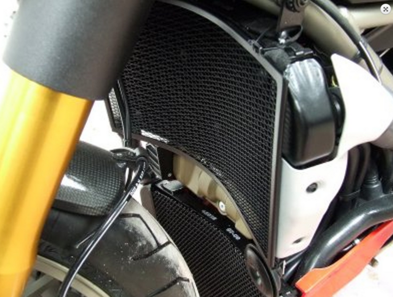 OSŁONA CHŁODNICY RG RACING DUCATI 1098 STREETFIGHTER 09- RED 1