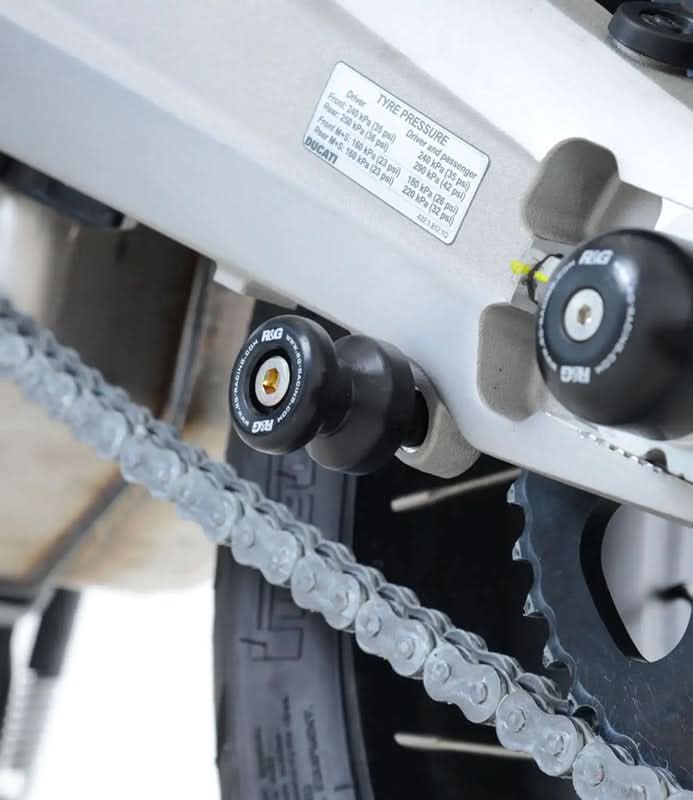 ROLKI WAHACZA RG RACING WHITE - DUCATI MULTISTRADA ENDURO 2016 ONLY/MTS950(S) 17- WHITE 1