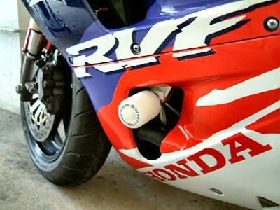 CRASHPADY CLASSIC RG RACING HONDA RVF750 (RC45) BLACK 1