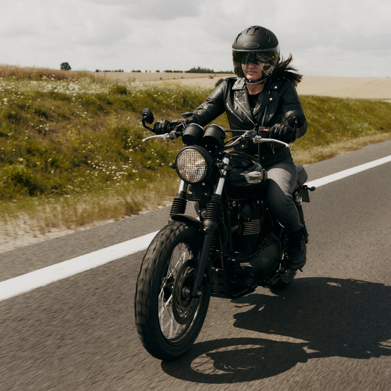 Kurtka Motocyklowa Skórzana Damska Ozone Ramones Black 7 159693_ZAL564850.jpg