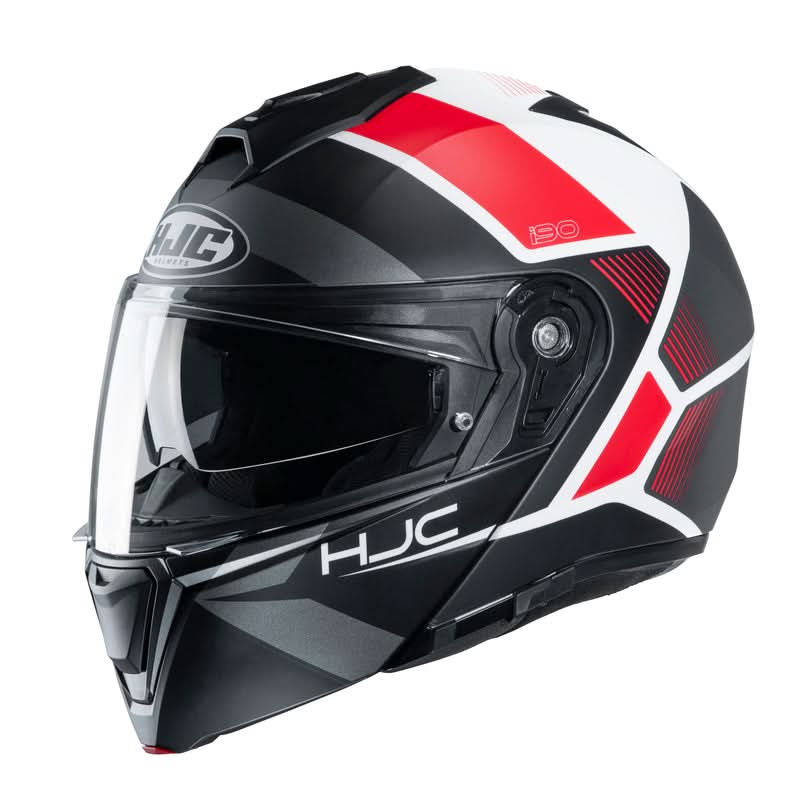 Motocyklowy Kask HJC i90 Hollen Black/White/Red 1 198134_ZAL322118.jpg