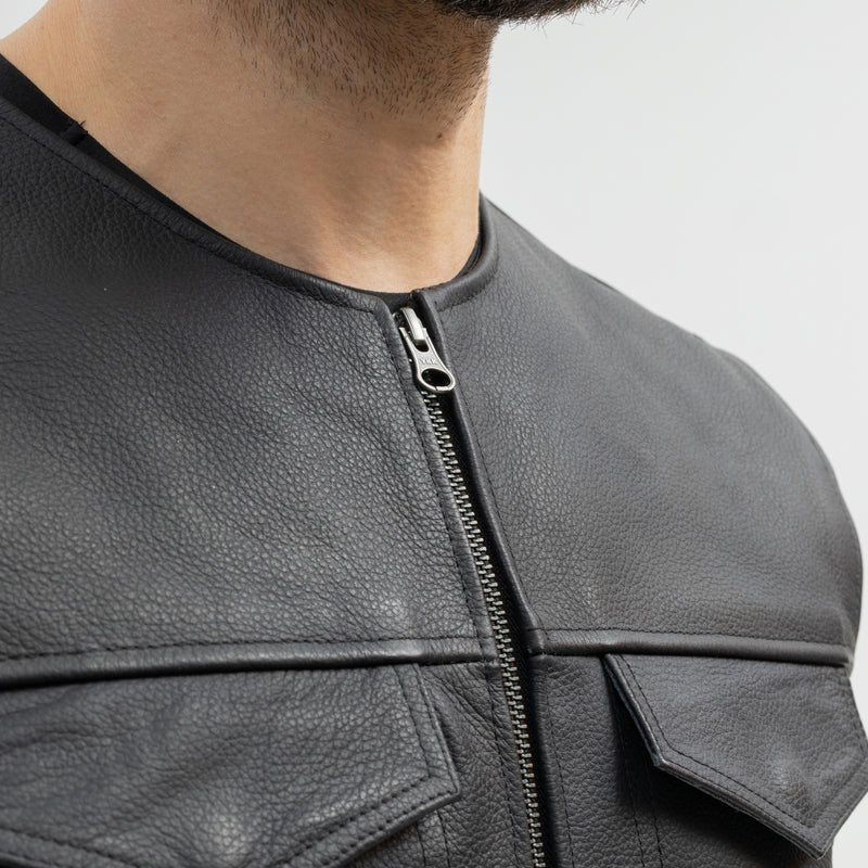 Kamizelka Motocyklowa Skórzana Broger Blade Black 8 358700_ZAL909122.jpg
