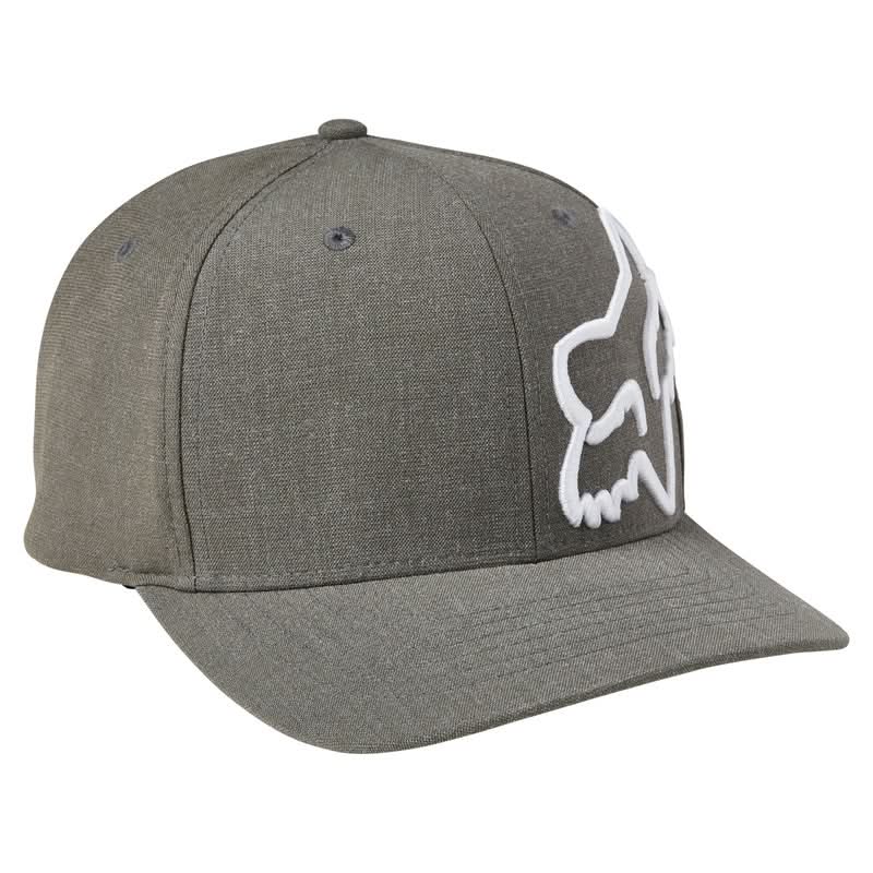 Czapka z Daszkiem Fox Clouded Flexfit 2.0 Grey/White 1 230776_ZAL450941.jpg