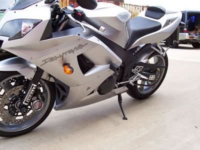 CRASHPADY CLASSIC RG RACING TRIUMPH DAYTONA 600/650 BLACK 1