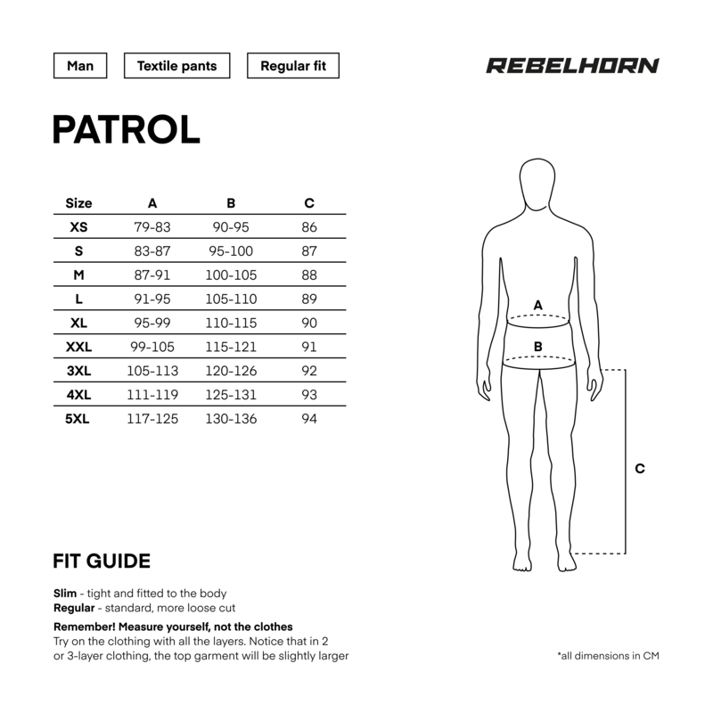 Spodnie motocyklowe tekstylne Rebelhorn Patrol Black 13 165133_ZAL699354.png