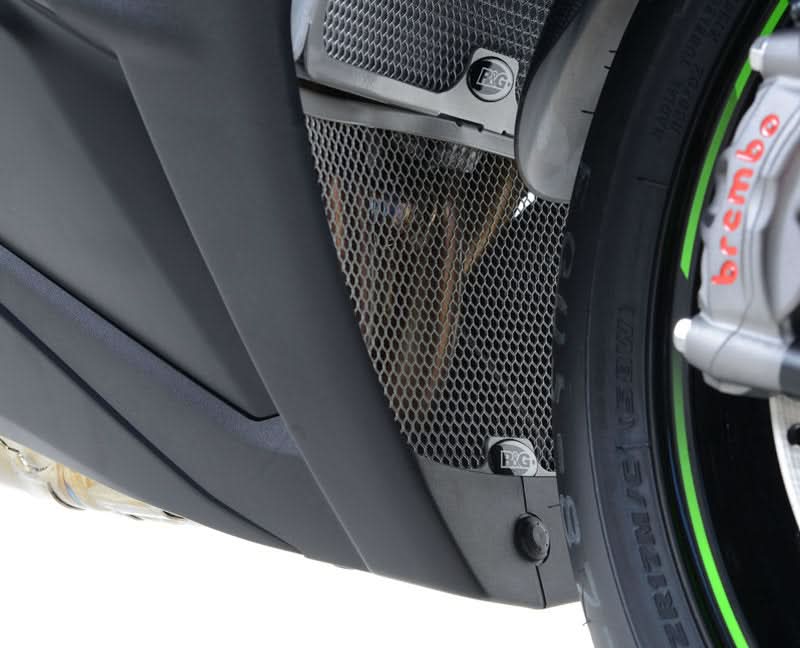 OSŁONA KOLEKTORÓW WYDECHOWYCH RG RACING KAWASAKI ZX10R 11- 20 GREEN 1