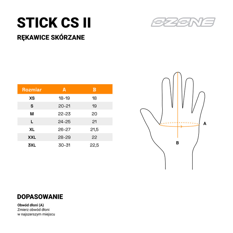 Rękawice Motocyklowe Damskie Ozone Stick Custom 2 Black 29 214528_ZAL675152.jpg