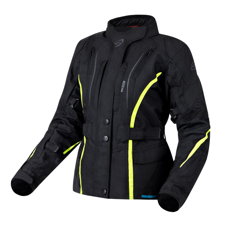 Kurtka Motocyklowa Tekstylna Damska Ozone Sahara Black Fluo Yellow 1 214596_ZAL509538.jpg