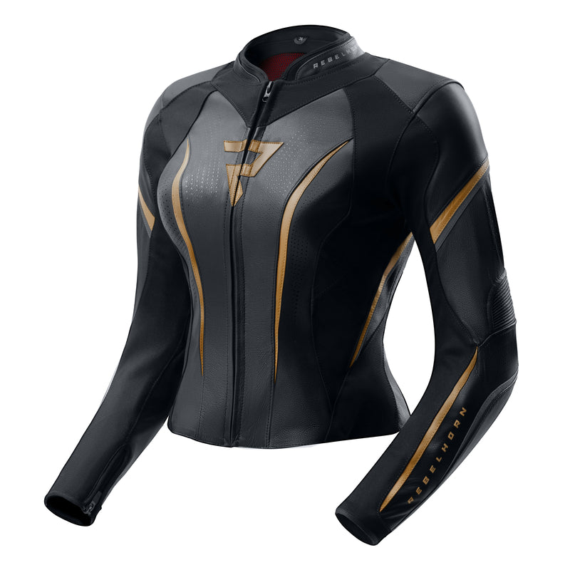 Kurtka motocyklowa skórzana damska Rebelhorn Diva St Black Gold 2 349528_ZAL896924.jpg