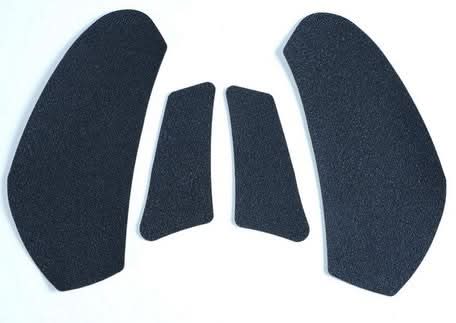 NAKLEJKA NA BAK TANKPAD ANTYPOŚLIZGOWY 4 CZĘŚCI RG RACING KAWASAKI ZX10R (08-10) BLACK 1