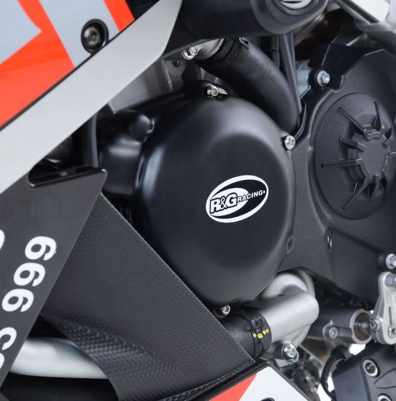 ZESTAW OSŁON SILNIKA RG RACING APRILIA RSV4/ V4 TUONO 18- (2 CZĘŚCI) BLACK 1