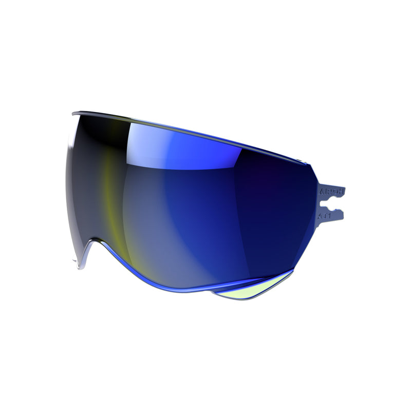 SZYBA DO KASKU AIROH J110 BLUE MIRRORED 1