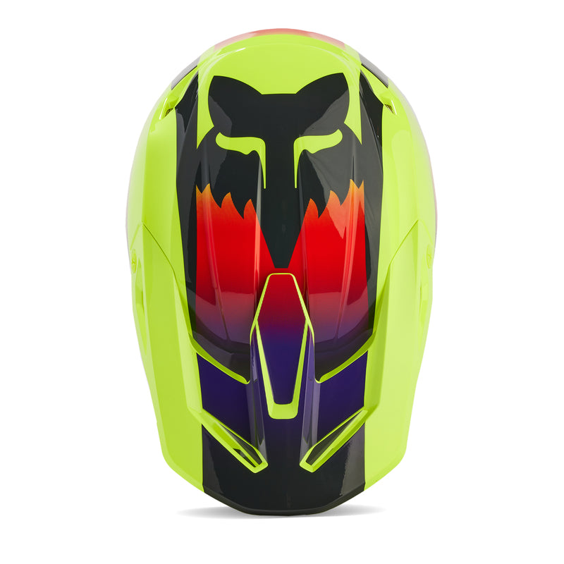 Kask Fox V1 Flora Helmet Yellow 7 285516_ZAL651735.jpg
