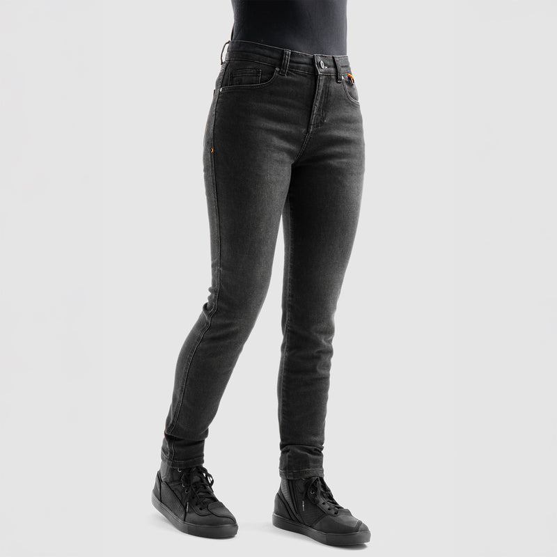 Jeansy motocyklowe damskie Rebelhorn Bronco Washed Black Monolayer 12 323137_ZAL764232.jpg