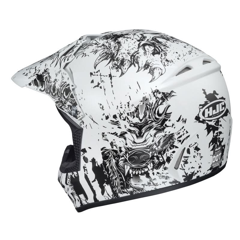 Motocyklowy Kask HJC Junior CL-XY II Creeper White/Black 3 216402_ZAL405261.jpg