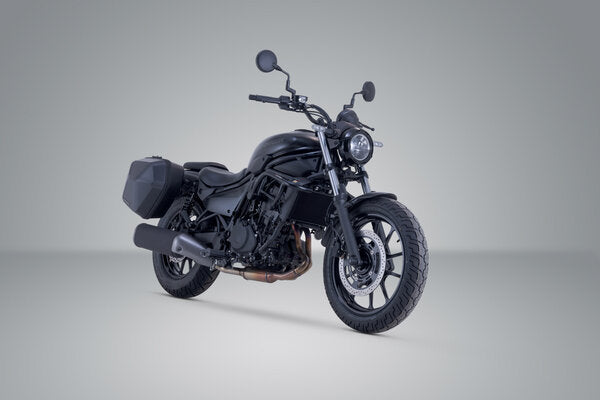 ZESTAW KUFRÓW BOCZNYCH URBAN ABS I STELAŻY SW-MOTECH KAWASAKI ELIMINATOR 500 (23-) 2X165L 3