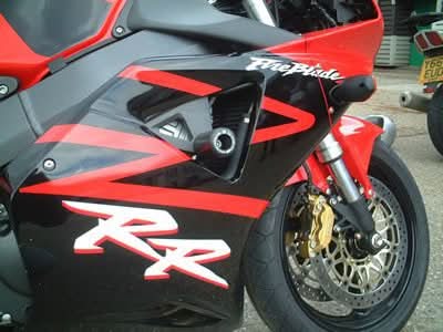 CRASHPADY CLASSIC RG RACING HONDA CBR900 00- 03 BLACK 1
