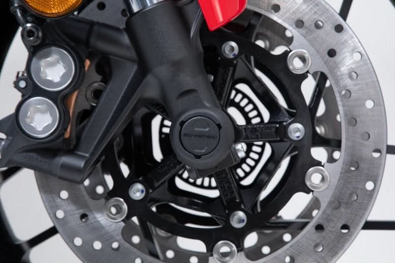 SLIDERY PRZEDNIEGO ZAWIESZENIA SW-MOTECH YAMAHA TRACER 9/GT (20-) BLACK 1