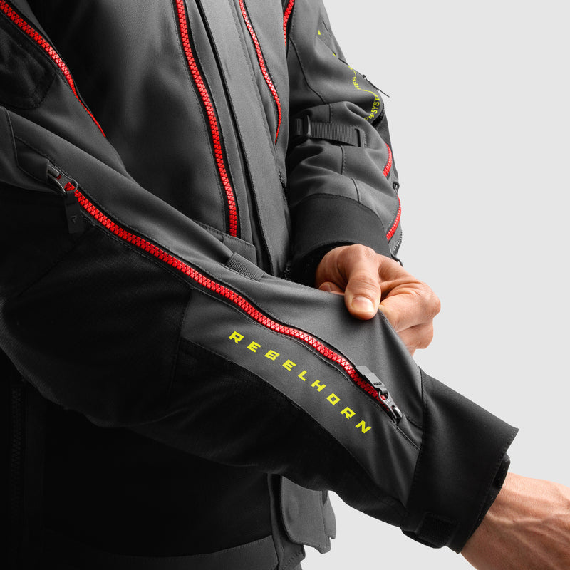 Kurtka Motocyklowa Tekstylna Rebelhorn Hardy 3.0 Dark Grey Black Fluo Yellow 73 324094_ZAL795261.jpg