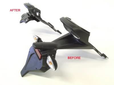 MOCOWANIE TABLICY REJESTRACYJNEJ RG RACING TRIUMPH SPEED TRIPLE 08- 10 1