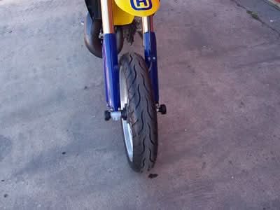 SLIDERY PRZEDNIEGO ZAWIESZENIA RG RACING HUSQVARNA SMS 125 BLACK 1