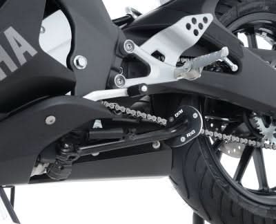 ELEMENT NÓŻKI RG RACING YAMAHA YZF-R125 14-, MT-125 SILVER 1
