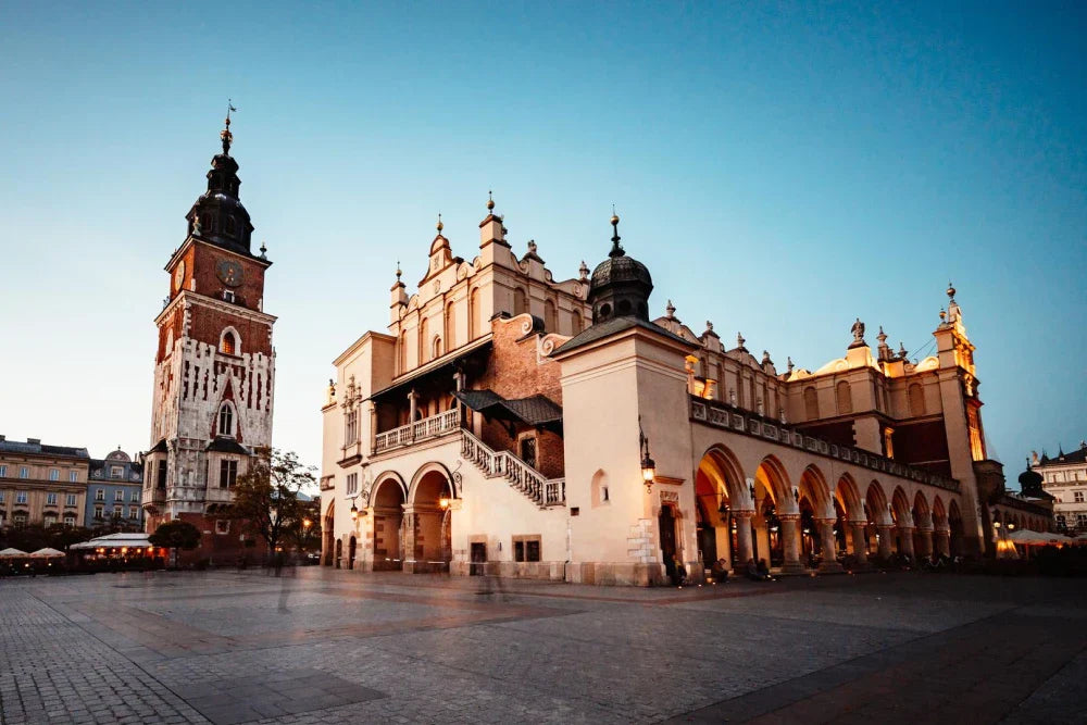widok na krakowski rynek