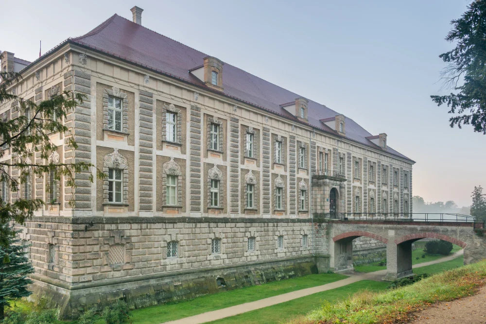 widok na architekturę w lubuskim