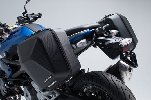 kufry SW-Motech na motocyklu typu BMW