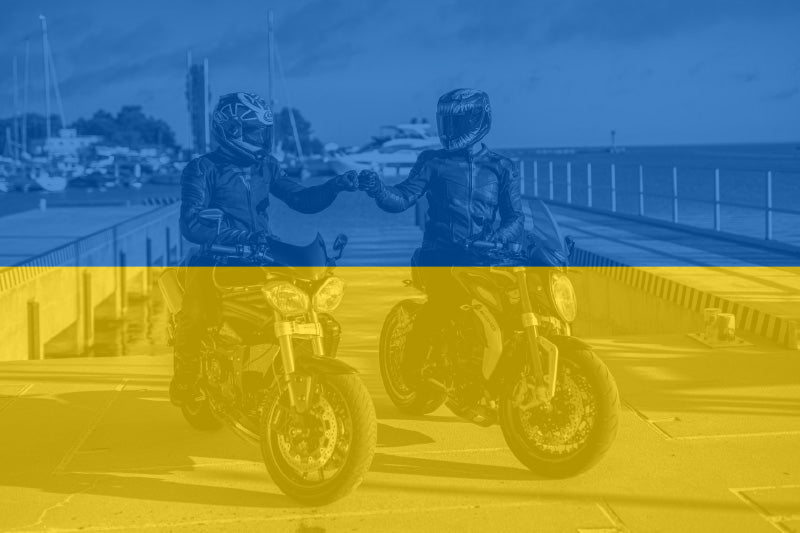 motocykliści dla Ukrainy