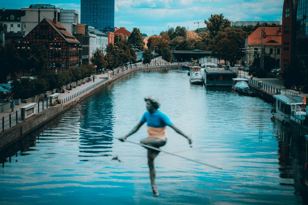 widok na miasto Bydgoszcz