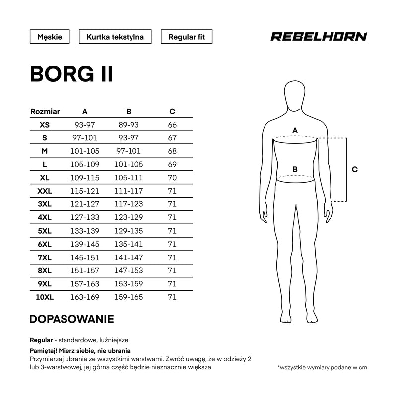 Kurtka motocyklowa tekstylna Rebelhorn Borg 2 Black 49 323925_ZAL805870.jpg