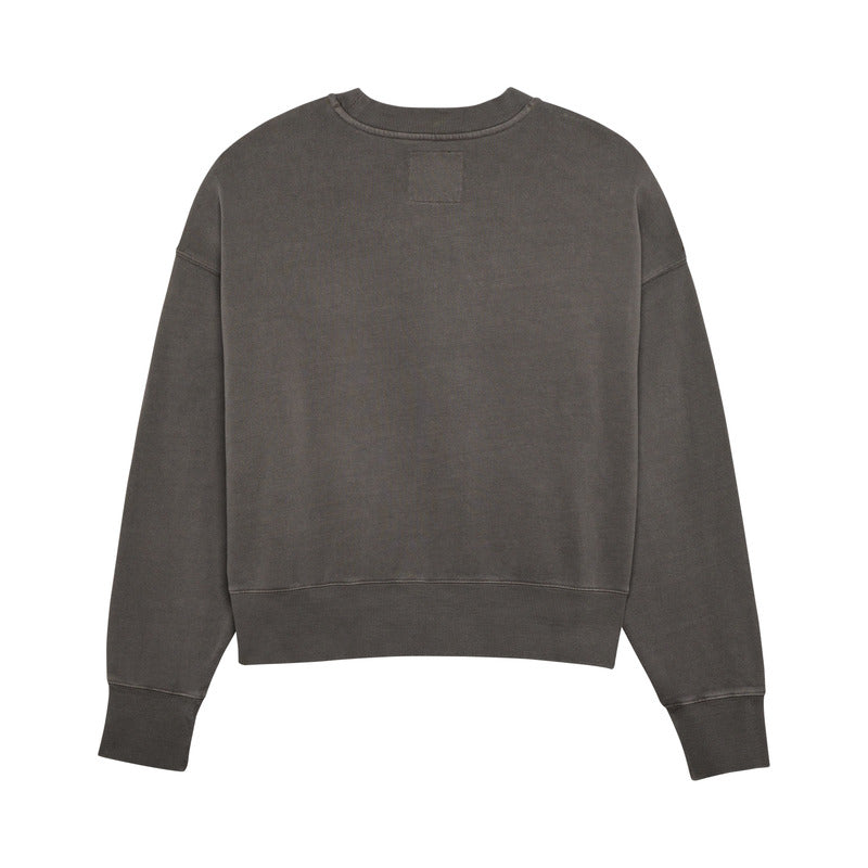 Bluza Damska FOX Wordmark Oversized Fleece Crew Pewter 3 311654_ZAL730870.jpg