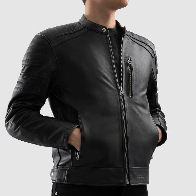 Kurtka Motocyklowa Skórzana Ozone Colt Black 27 330980_ZAL806704.jpg