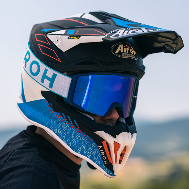 Gogle Airoh Blast Xr1 Blue Matt - Szyba Blue Mirrored (1 Szyba W Zestawie)  8 282192_ZAL579623.jpg