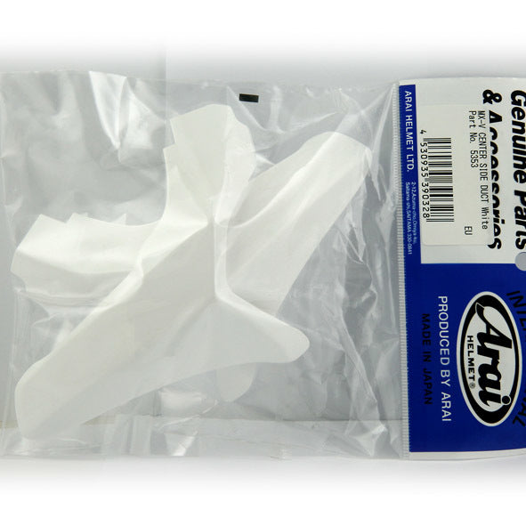 WLOT POWIETRZA BOCZNY TYLNY GÓRNY ARAI DO KASKU MX-V WHITE (ZESTAW 2 SZT.) 1