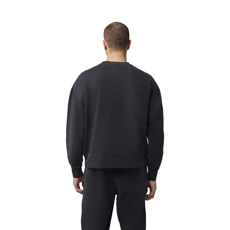 Bluza Fox Wordmark Oversized Fleece Crew Black 15 311567_ZAL721985.jpg